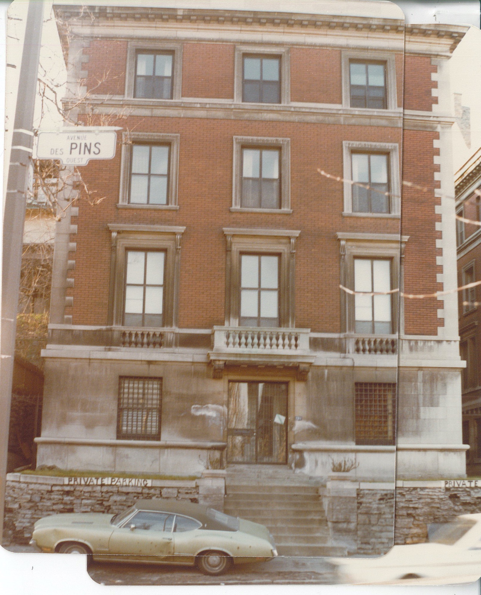 1311 Pine Ave, one of the early sites of the Oratory in Montreal