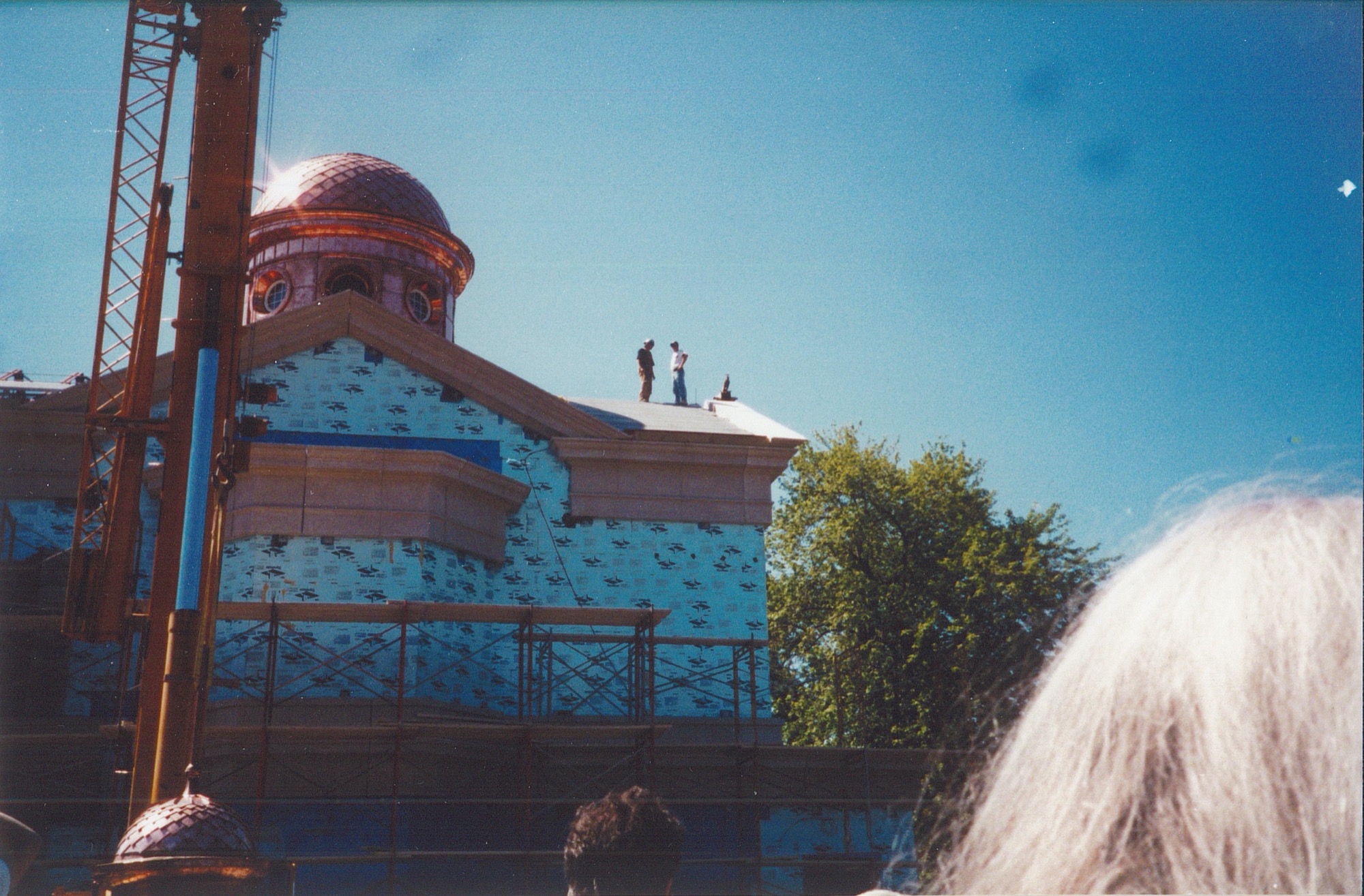 Construction of New Holy Family Parish