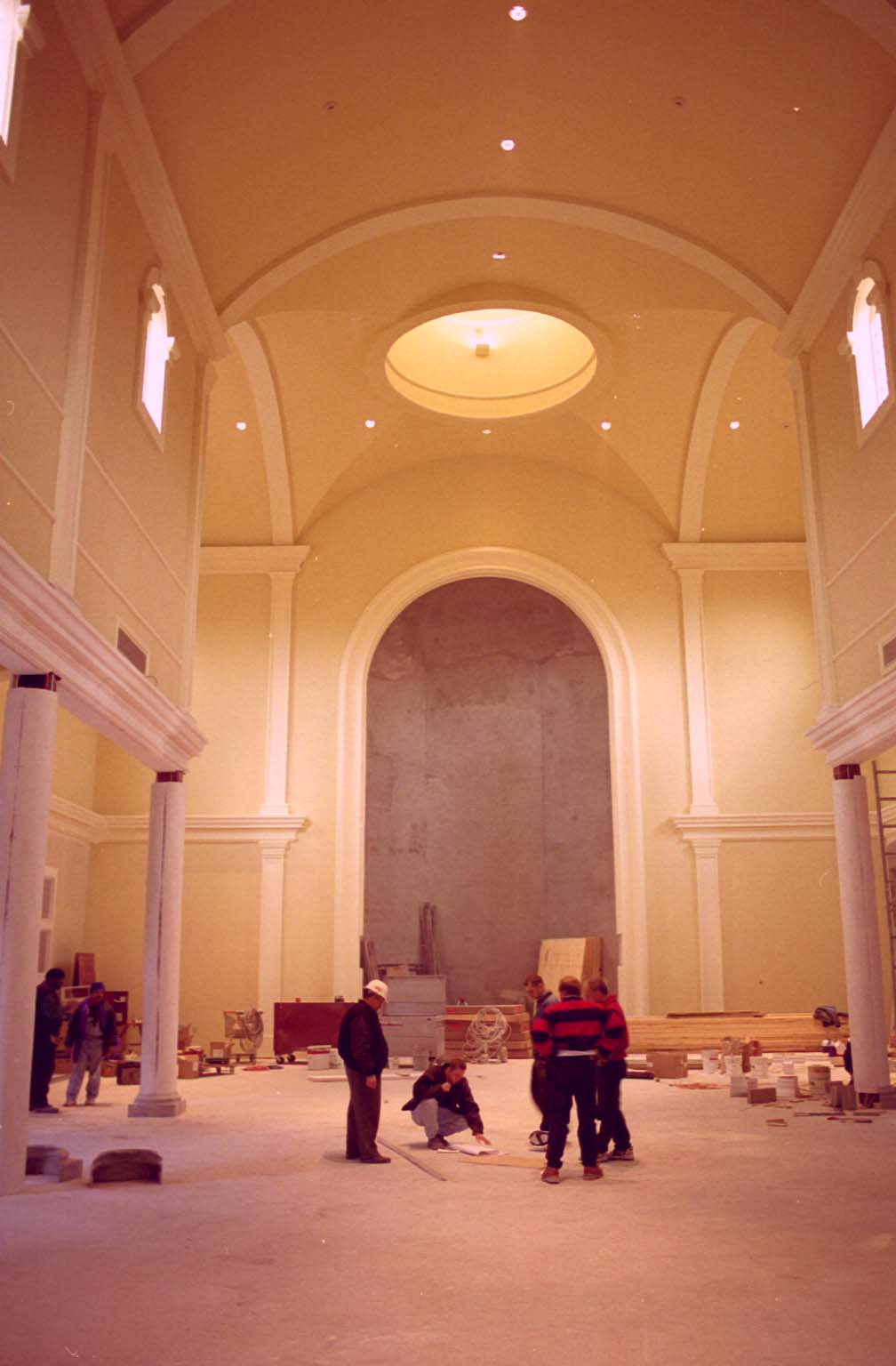 Reconstruction of Holy Family
