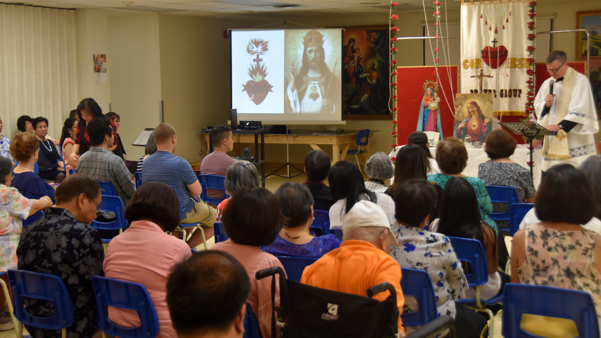 A meeting of Cor Jesu