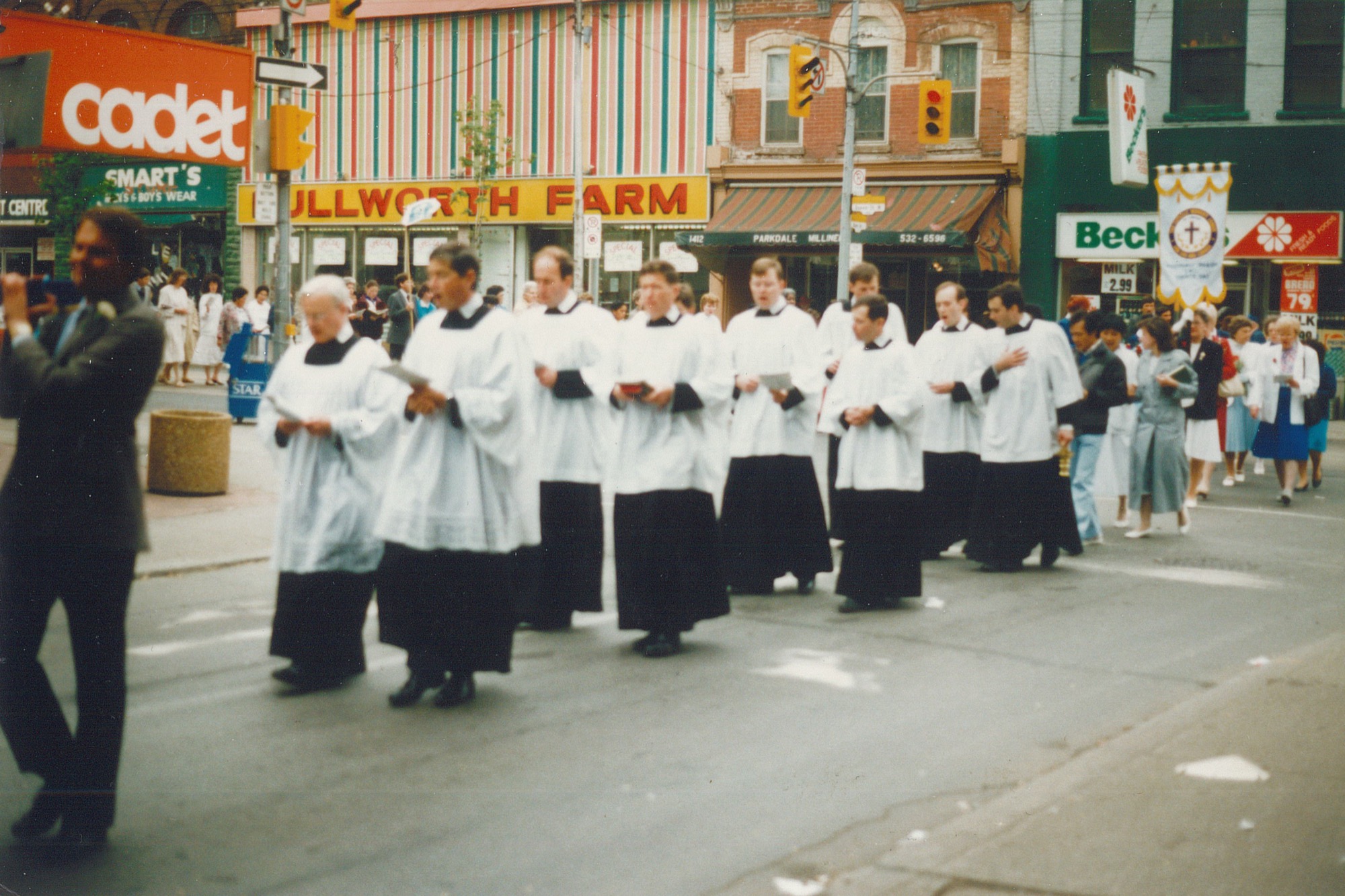 The Marian Procession in the early days