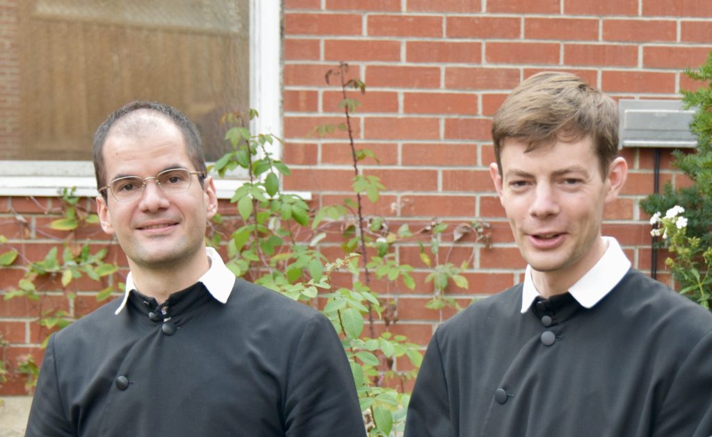 Br Bruno (left) and Br Jeffrey (right)
